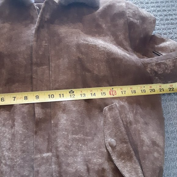 Vintage Sergio Valente Faux Sheepskin Bomber Jacket- Women's Size SM/ M - Picture 11 of 12